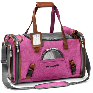Mr. Peanut's Gold Series Standard Size Airline Compliant Pet Carrier - Rover Ready Co