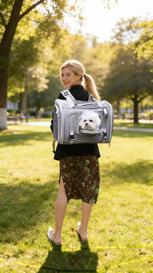 Mr. Peanut's Monterey Horizontal Pet Backpack Carrier - Rover Ready Co