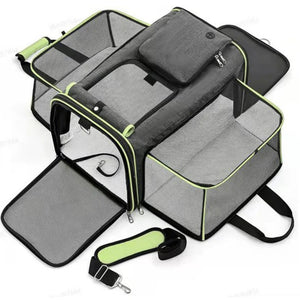 Expandable Dog Carrier for Plane Cabin | Dual Expansion | TSA - friendly - Rover Ready Co
