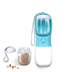 TSA - Friendly Pet Travel Water Bottle & Food Cup | 2 - in - 1 - Rover Ready Co