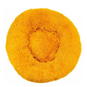 Calming Donut Dog Bed — Fluffy Plush, Washable - Rover Ready Co