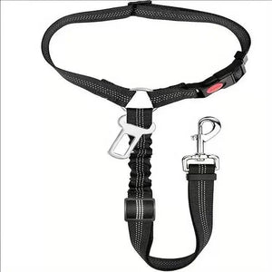 Reflective Dog Safety Seat Belt | Adjustable | Quick Release - Rover Ready Co