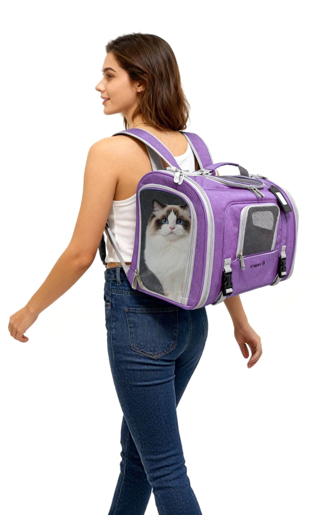 Mr. Peanut's Monterey Horizontal Pet Backpack Carrier - Rover Ready Co