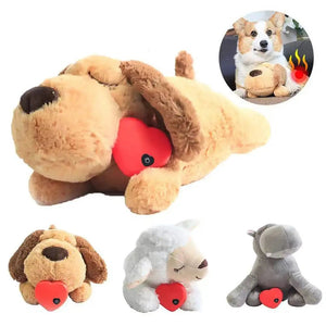 Calming Heartbeat Plush Toy for Anxious Dogs & Puppies - Rover Ready Co