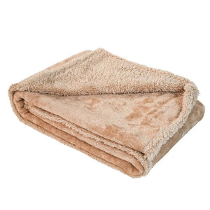 Waterproof Urine Proof Pet Blanket Flannel Cotton Velvet Thick Comfort Dog Bed Mat - Rover Ready Co