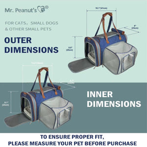 Mr. Peanut's Gold Series V2.0 Small Animal Carrier - Rover Ready Co