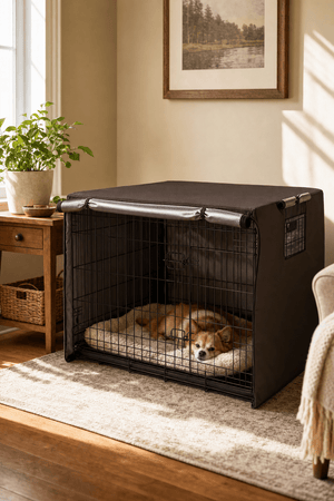 Durable Dog Crate Cover — Indoor & Outdoor, All Sizes - Rover Ready Co