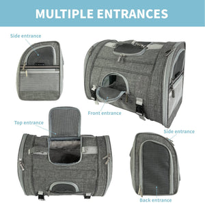 Mr. Peanut's Monterey Horizontal Pet Backpack Carrier - Rover Ready Co