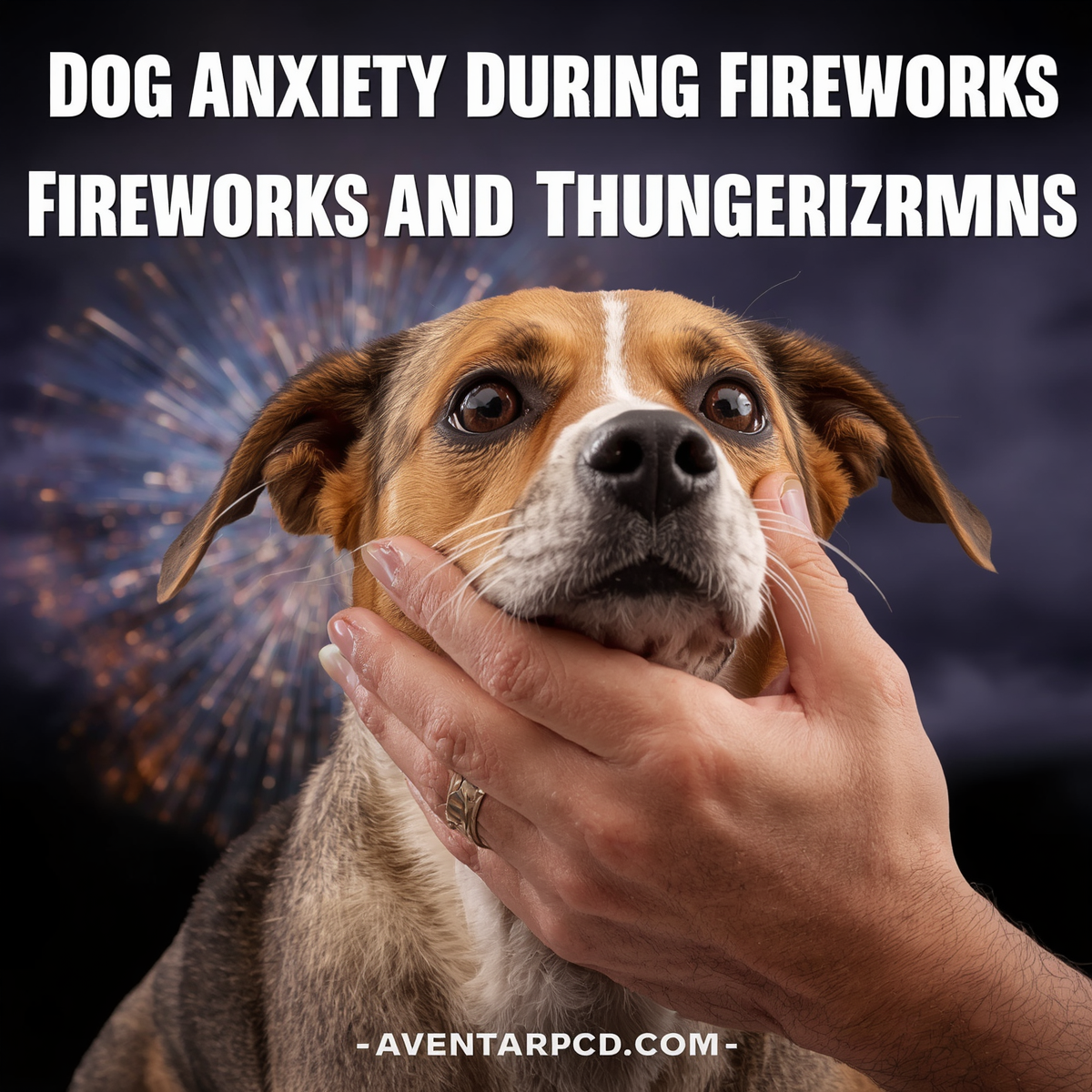 How to Calm a Dog During Fireworks and Thunderstorms