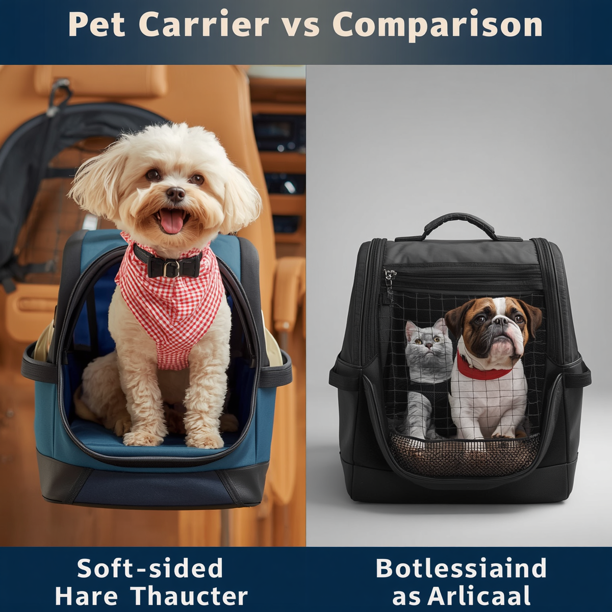 Soft vs. Hard Pet Carriers: Which Is Right for You?