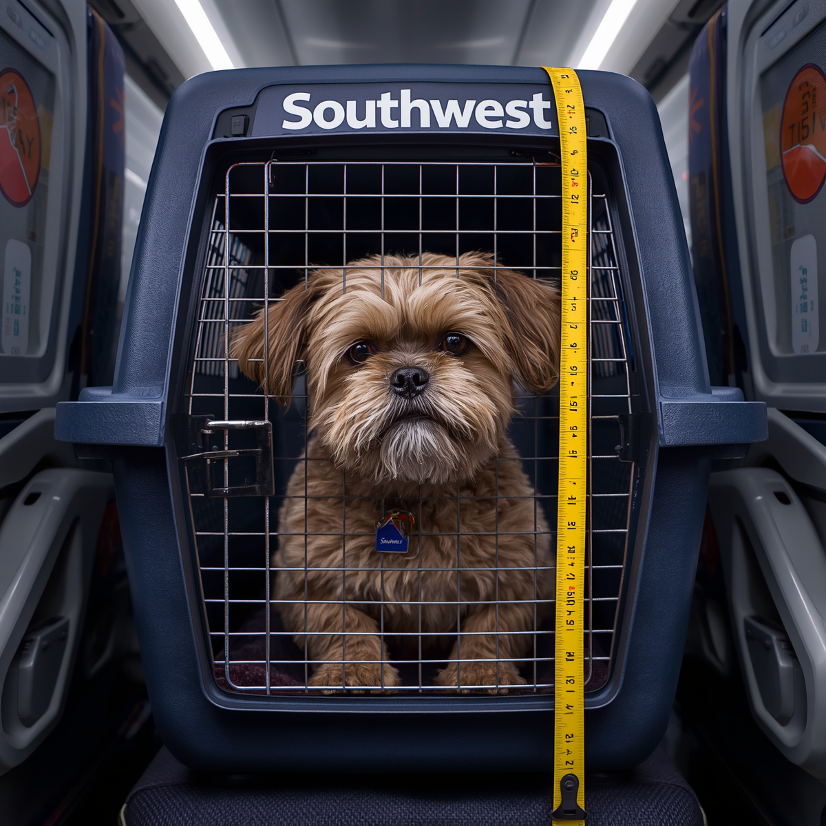 Southwest Pet Carrier Size: The Tightest Height Limit of the Majors