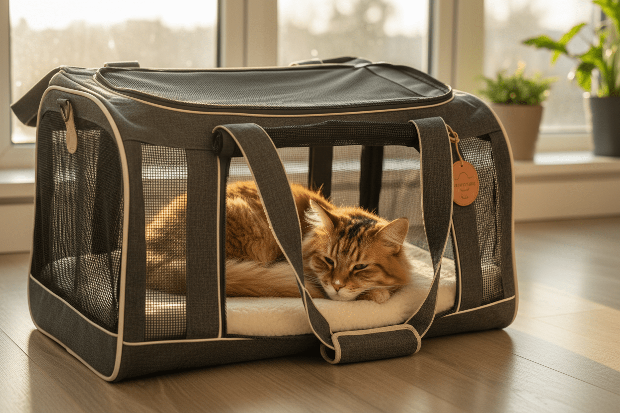 Duffle Bag Cat Carrier Guide for Safer Pet Travel - Rover Ready Co