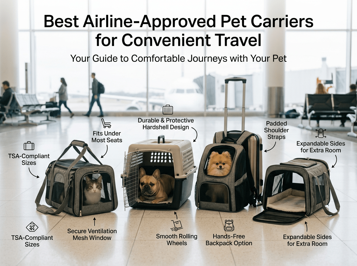 Buy Airline-Approved Dog Carriers for Stress-Free Travel - Rover Ready Co