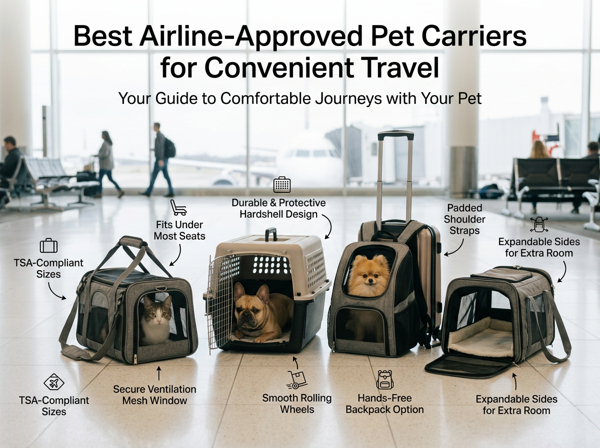 Buy Airline-Approved Dog Carriers for Stress-Free Travel