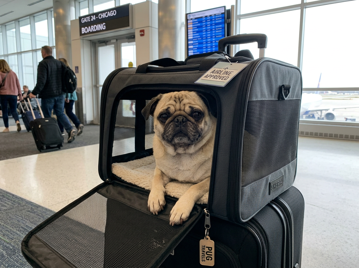 Best Airline-Approved Dog Carrier for Pugs