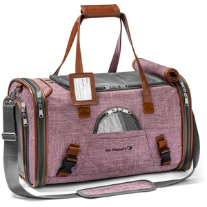 Mr. Peanut's Gold Series Standard Size Airline Compliant Pet Carrier - Rover Ready Co