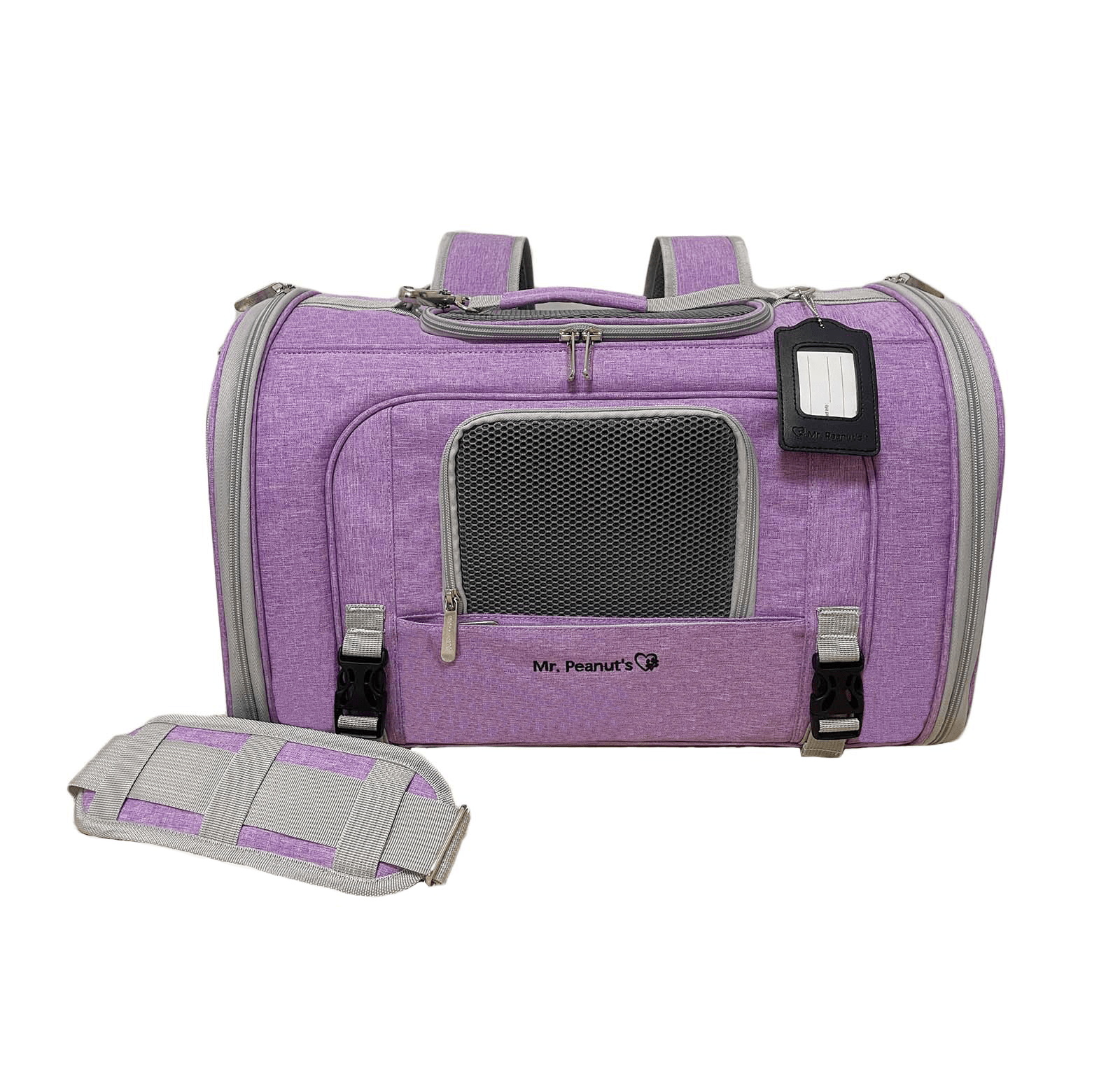 Mr. Peanut's Monterey Horizontal Pet Backpack Carrier - Rover Ready Co