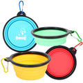 Collapsible Silicone Travel Pet Bowls | Airline Approved - Rover Ready Co