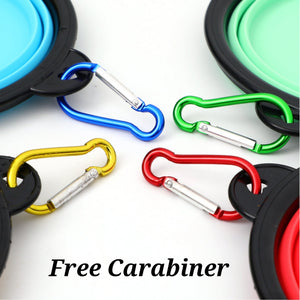 Collapsible Silicone Travel Pet Bowls | Airline Approved - Rover Ready Co