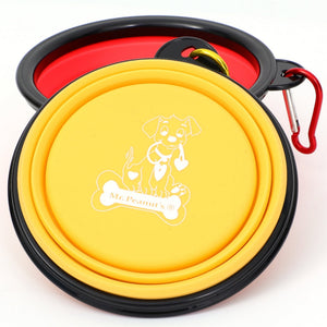 Collapsible Silicone Travel Pet Bowls | Airline Approved - Rover Ready Co