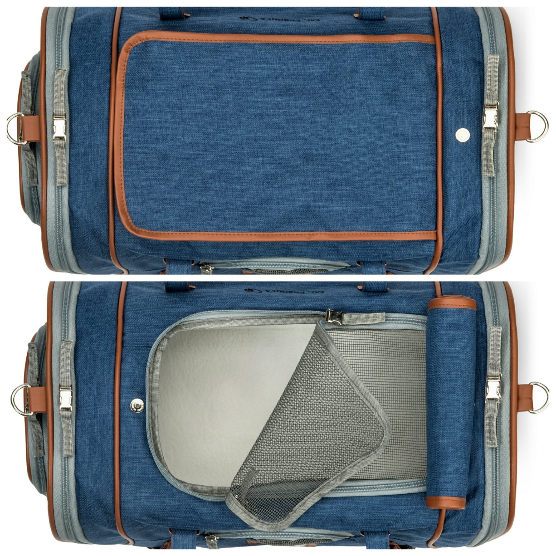 Mr. Peanut's Gold Series Big Apple XL Pet Carrier V2.0 - Rover Ready Co