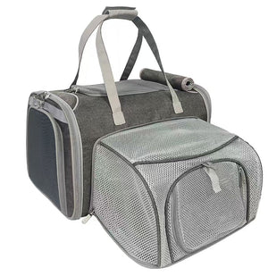 Mr. Peanut's Gold Series Big Apple XL Expandable Pet Carrier V3.0 - Rover Ready Co