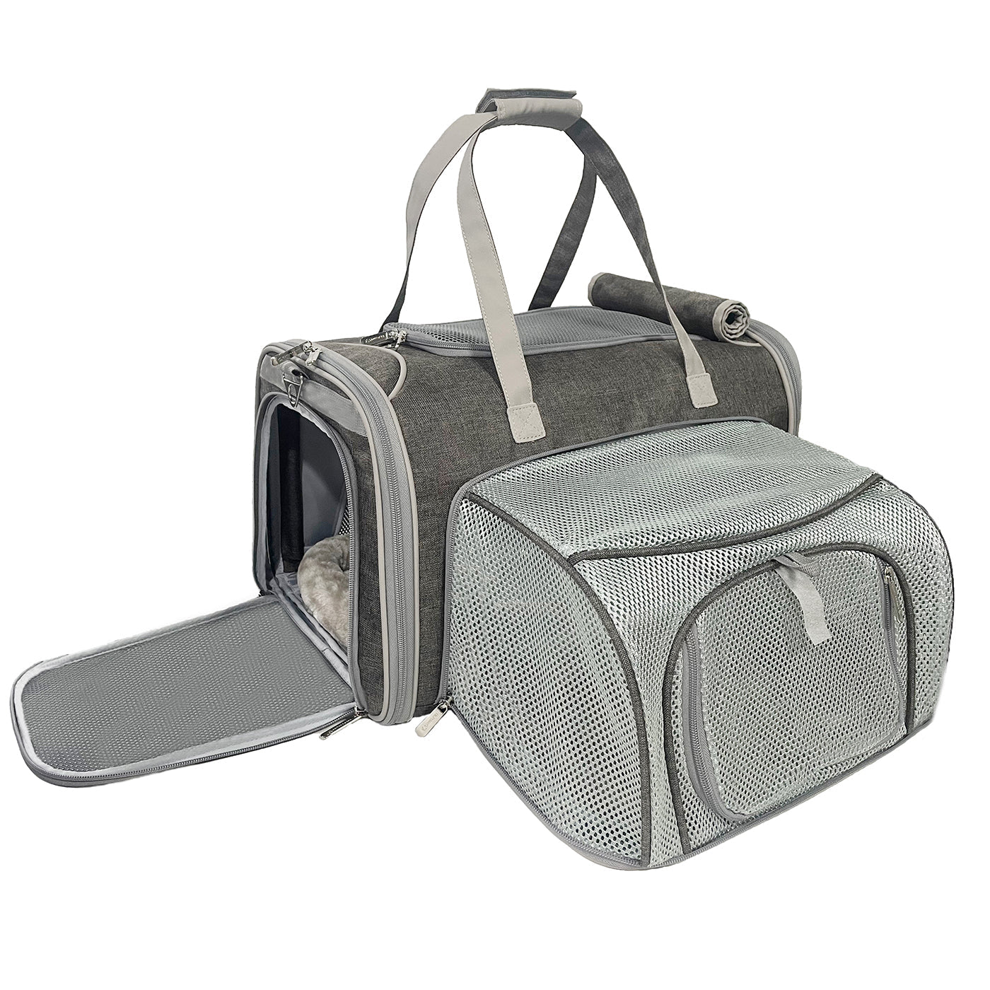 Mr. Peanut's Gold Series Standard Size Airline Compliant Expandable Pet Carrier V3.0 - Rover Ready Co