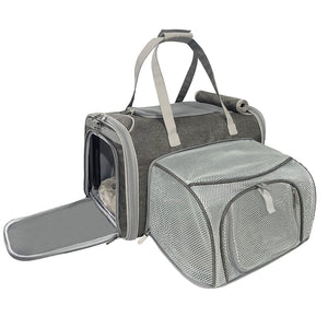 Mr. Peanut's Gold Series Big Apple XL Expandable Pet Carrier V3.0 - Rover Ready Co