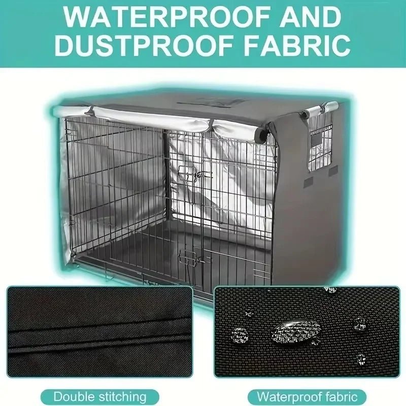 Durable Dog Crate Cover — Indoor & Outdoor, All Sizes - Rover Ready Co