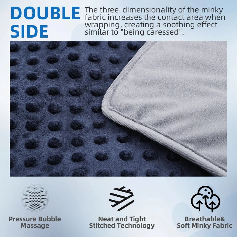 Weighted Calming Blanket for Dogs — Soft Plush Anxiety Relief - Rover Ready Co