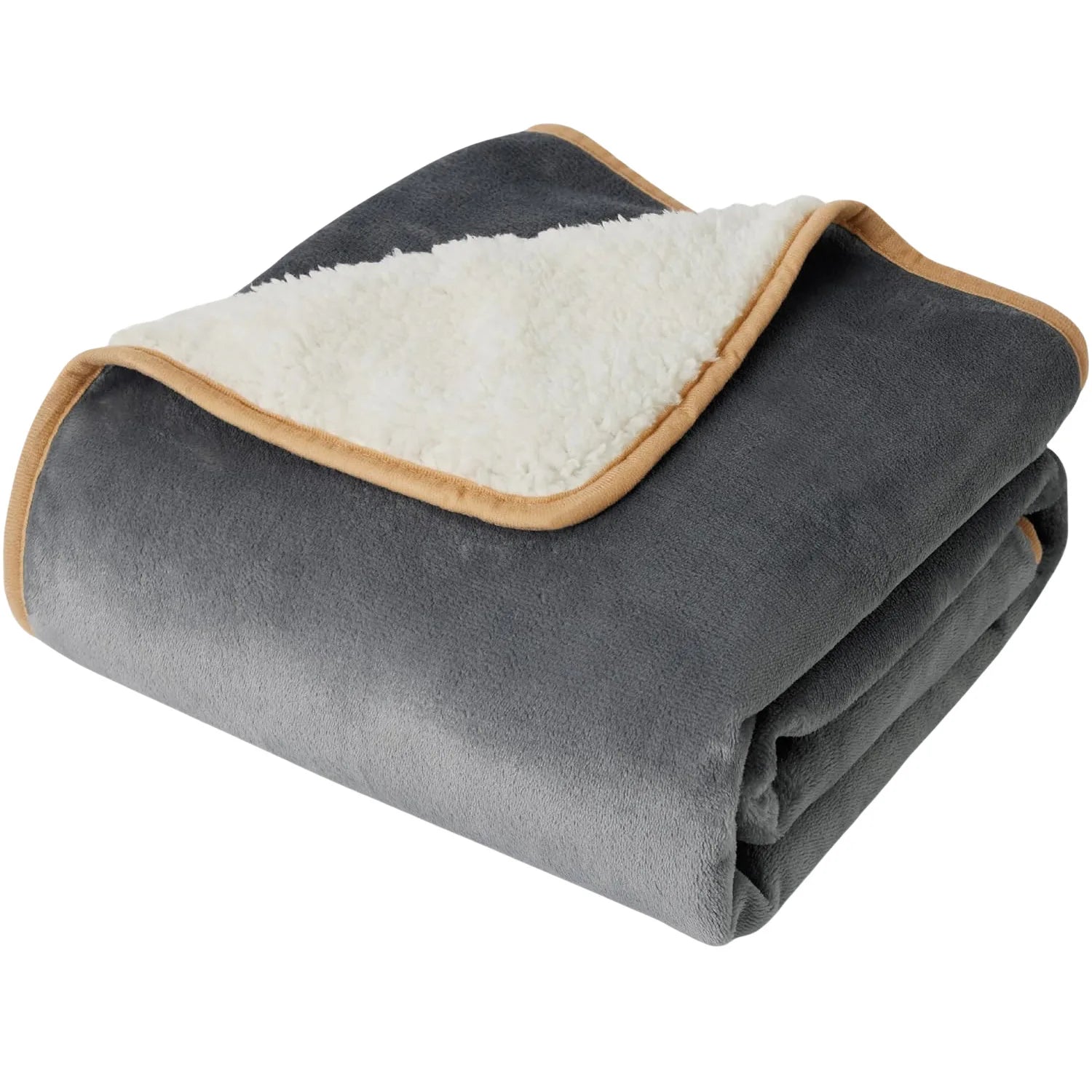 Premium Reversible Sherpa Fleece Pet Blanket — Waterproof, Pee Proof Cover for Dogs, Cats & Furniture - Rover Ready Co
