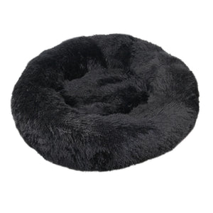 Calming Donut Dog Bed — Fluffy Plush, Washable - Rover Ready Co