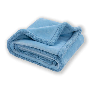 Waterproof dog blanket furniture protector close-up detail view