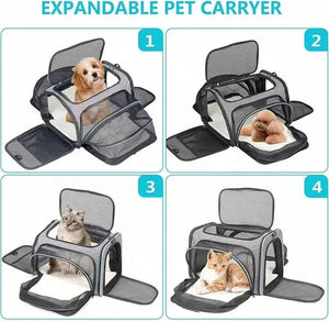 Sleek Under Seat Pet Carrier for Plane Cabin | Airline Approved - Rover Ready Co