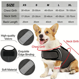 Calming Anxiety Vest for Dogs — Thunderstorm & Travel Wrap - Rover Ready Co