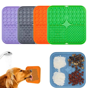 Silicone Slow Feeder Mat for Dogs — Food Grade, Non - Slip - Rover Ready Co