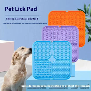 Silicone Slow Feeder Mat for Dogs — Food Grade, Non - Slip - Rover Ready Co