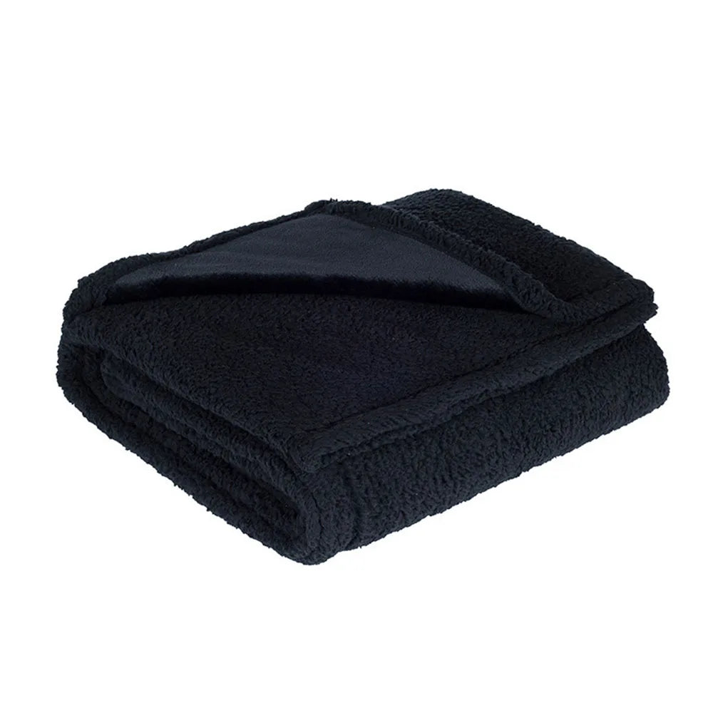 Waterproof Urine Proof Pet Blanket Flannel Cotton Velvet Thick Comfort Dog Bed Mat - Rover Ready Co