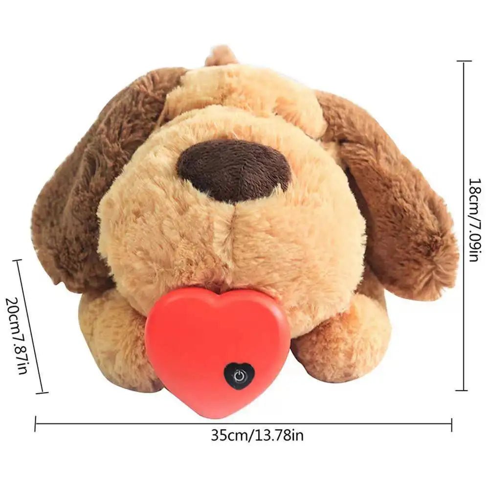 Calming Heartbeat Plush Toy for Anxious Dogs & Puppies - Rover Ready Co
