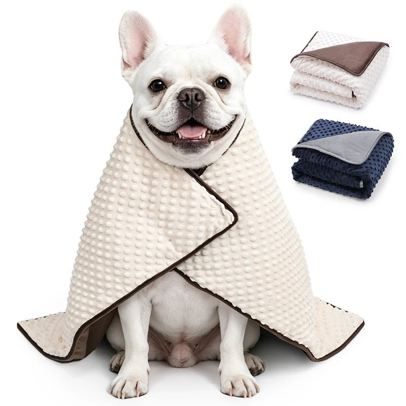 Weighted Calming Blanket for Dogs — Soft Plush Anxiety Relief - Rover Ready Co