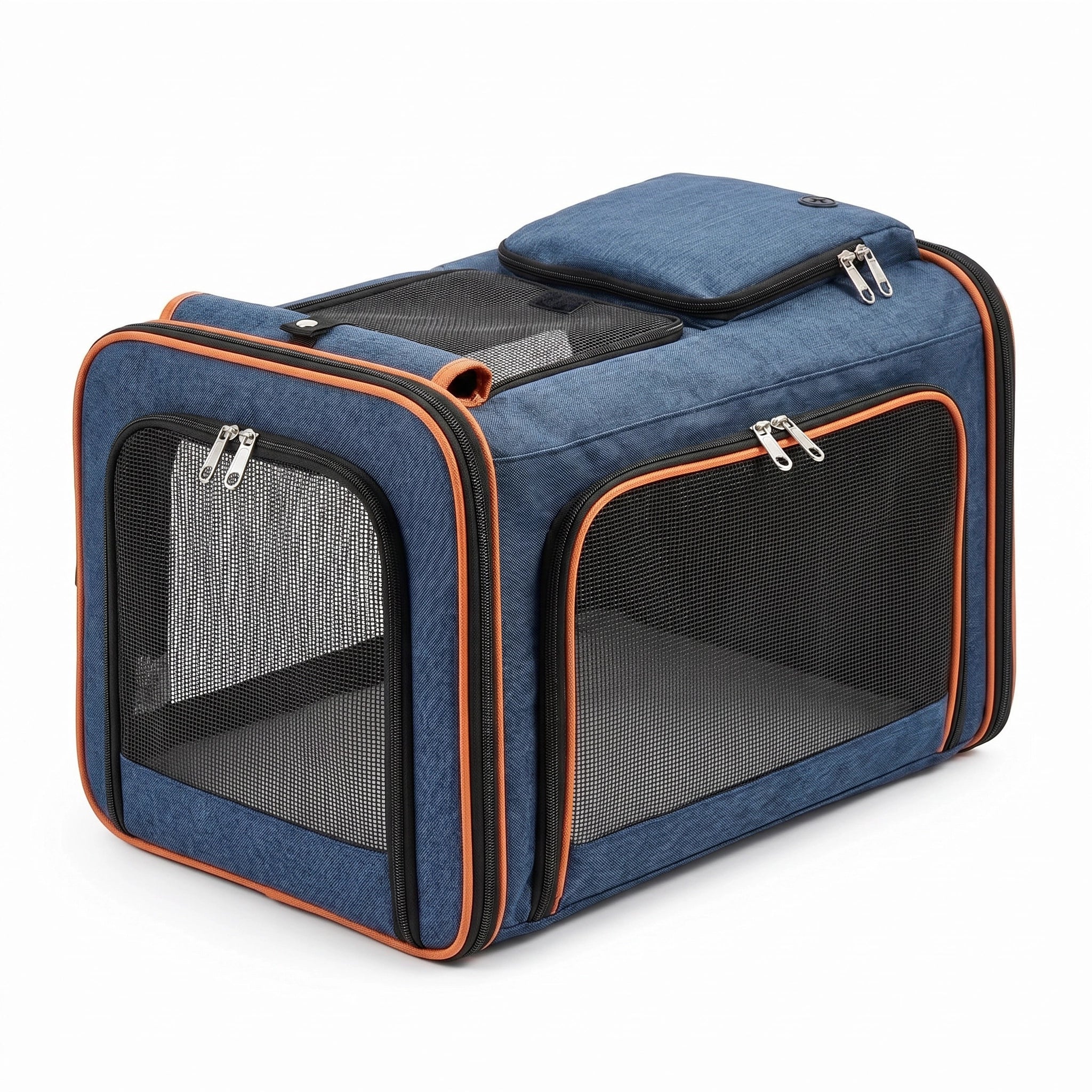Expandable Dog Carrier for Plane Cabin | Dual Expansion | TSA - friendly - Rover Ready Co